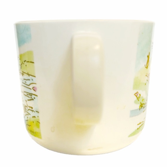 Vintage Disney Winnie the Pooh Trudeau Plastic Kids Cup Mug Piglet Kanga Owl Sun - Picture 7 of 8